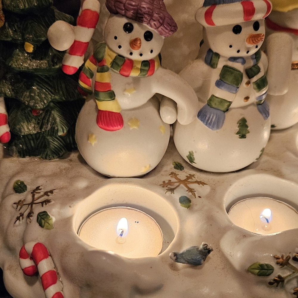PartyLite Snowball tealight & pillar holder - Picture 6 of 11